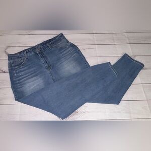 TIME and TRUE Women’s High-Rise Skinny Jeans Size18 , Casual, Plus Size Denim